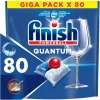6x Finish Vaatwastabletten Quantum All in 1 Regular 80 stuks