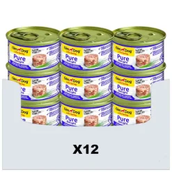 12x GimDog Little Darling Pure Delight Tonijn 85 gr