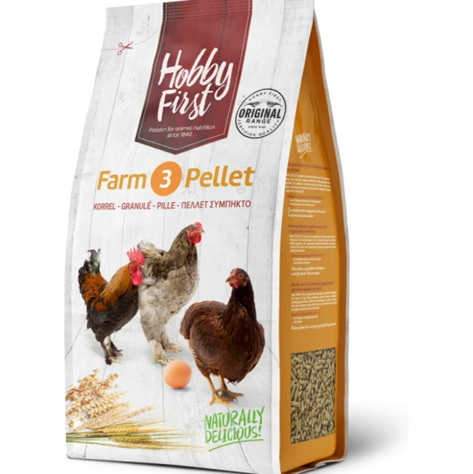 3x HobbyFirst Farm 3 Korrel 4 kg