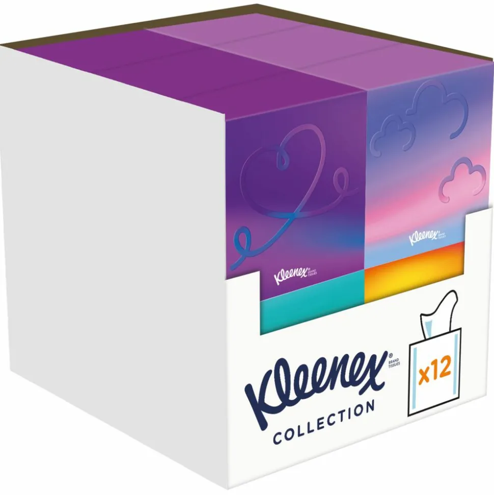 12x Kleenex Collection Tissues 48 stuks