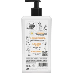 6x Marcel's Green Soap Handzeep Sinaasappel & Jasmijn 500 ml
