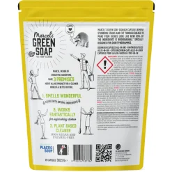 5x Marcel's Green Soap Vaatwascapsules Eco All-In-One 25 stuks