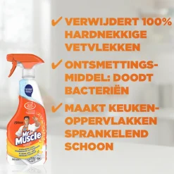 6x Mr. Muscle Keuken Reiniger 500 ml