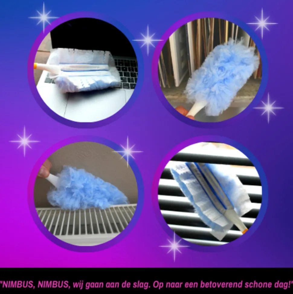 3x NIMBUS Magic Duster Navulling 20 stuks