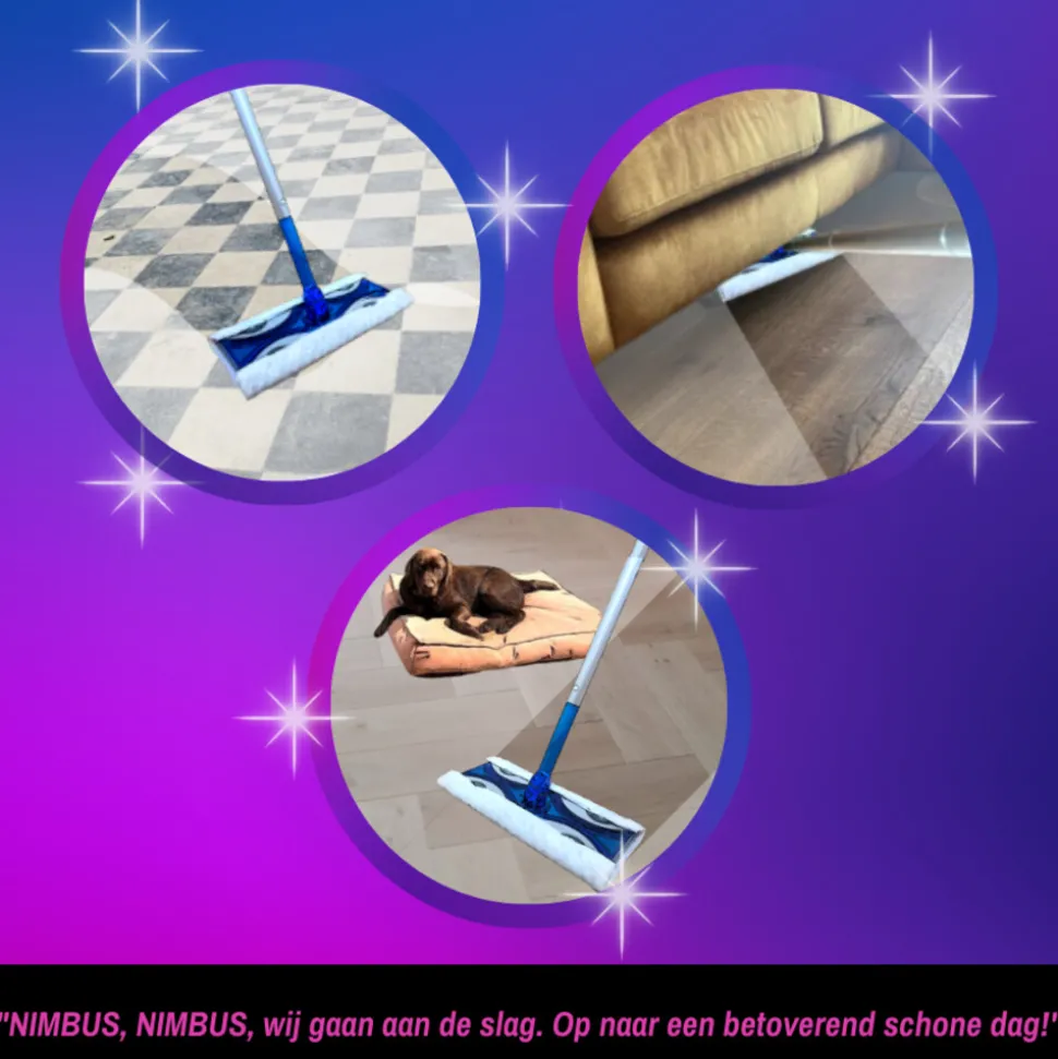 5x NIMBUS Magic Vloerdoekjes Navulling XXL 20 stuks