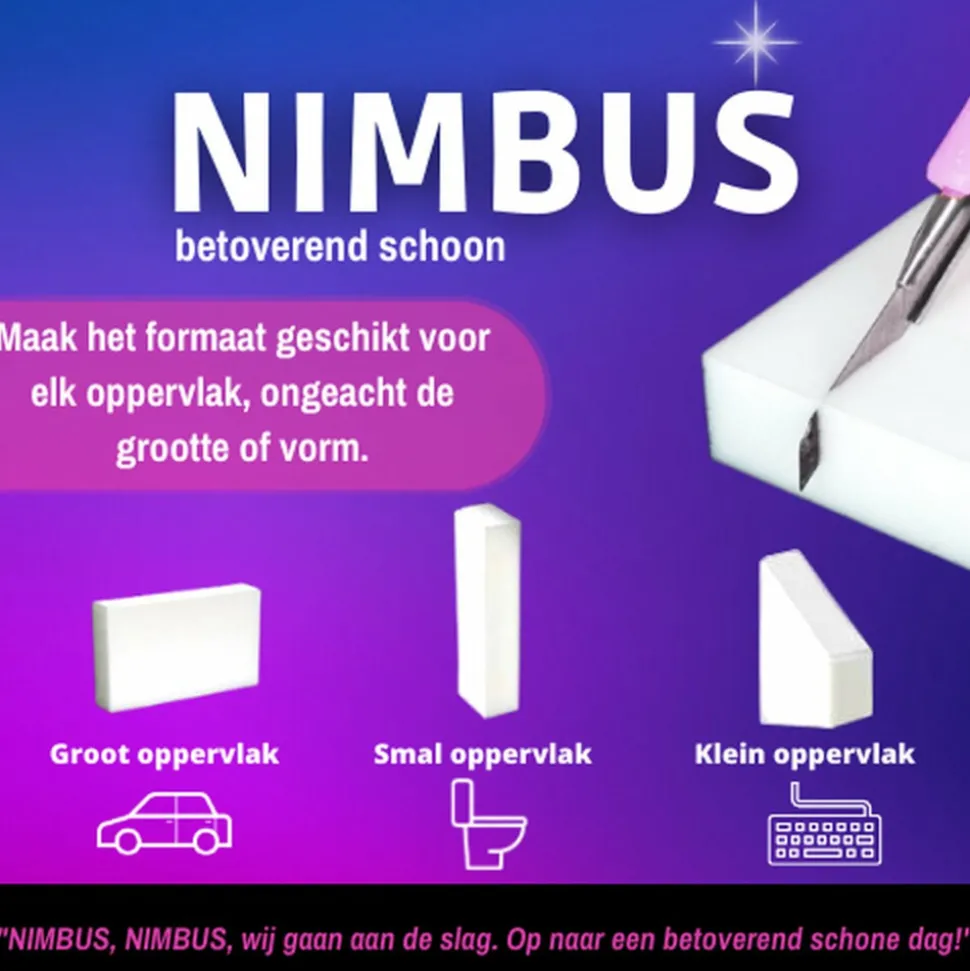 3x NIMBUS Wonderspons 24 stuks
