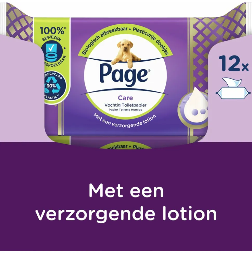 12x Page Vochtig Care 38 stuks