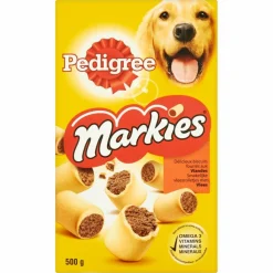 12x Pedigree Markies Original Hondensnacks Vlees 500 gr