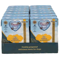 12x Renske Vers Graanvrij Tetra Hondenvoer Nat Kip 375 gr