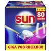 5x Sun Brilliant Shine All-in 1 Vaatwascapsules 16 stuks