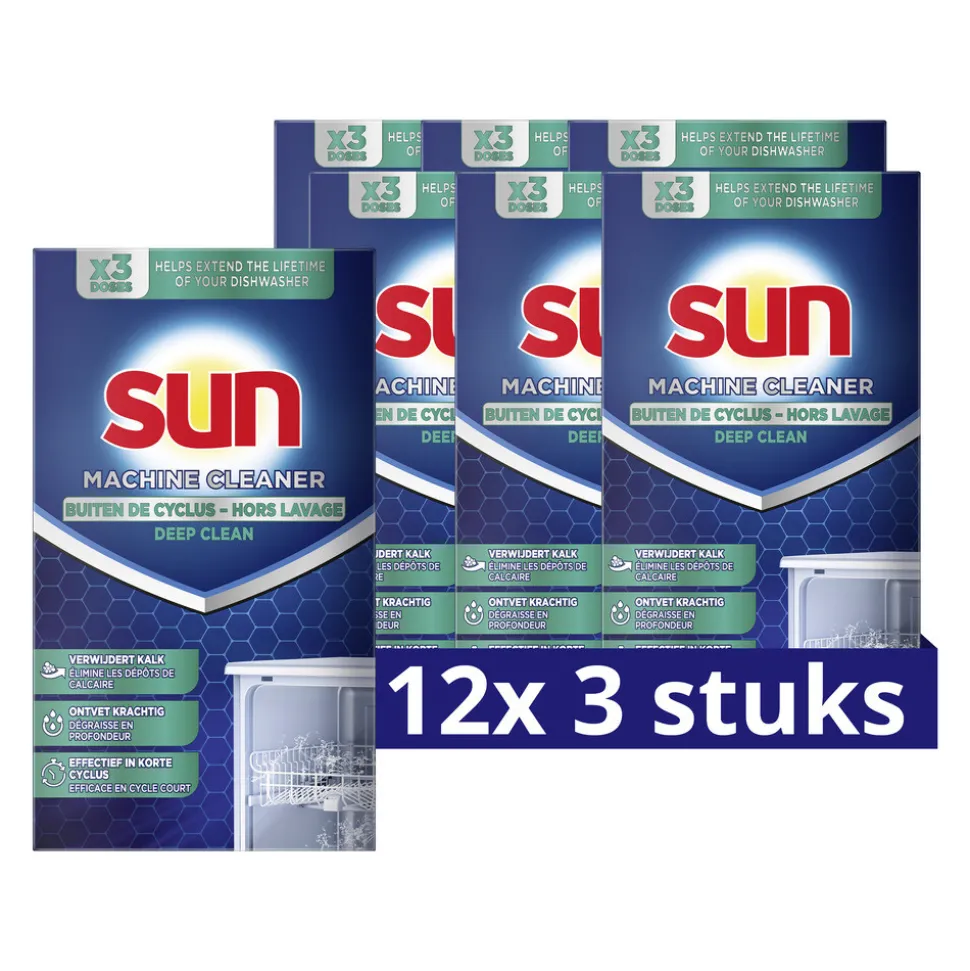 12x Sun Machinereiniger Out-Wash 3 stuks