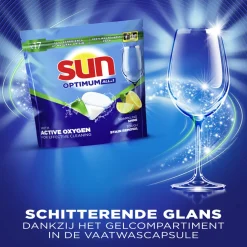 8x Sun Vaatwascapsules Citroen 17 stuks