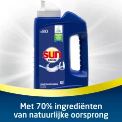 4x Sun Vaatwaspoeder Normaal 1,39 kg 80 wasbeurten