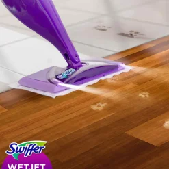 4x Swiffer WetJet Alles-In-Een Dweilsysteem Reinigingsmiddel Vloer 1,25 liter