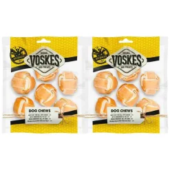 3x Voskes Bal White met Kip 6 stuks