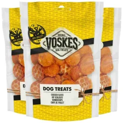 3x Voskes Kip Schijfjes 100 gr