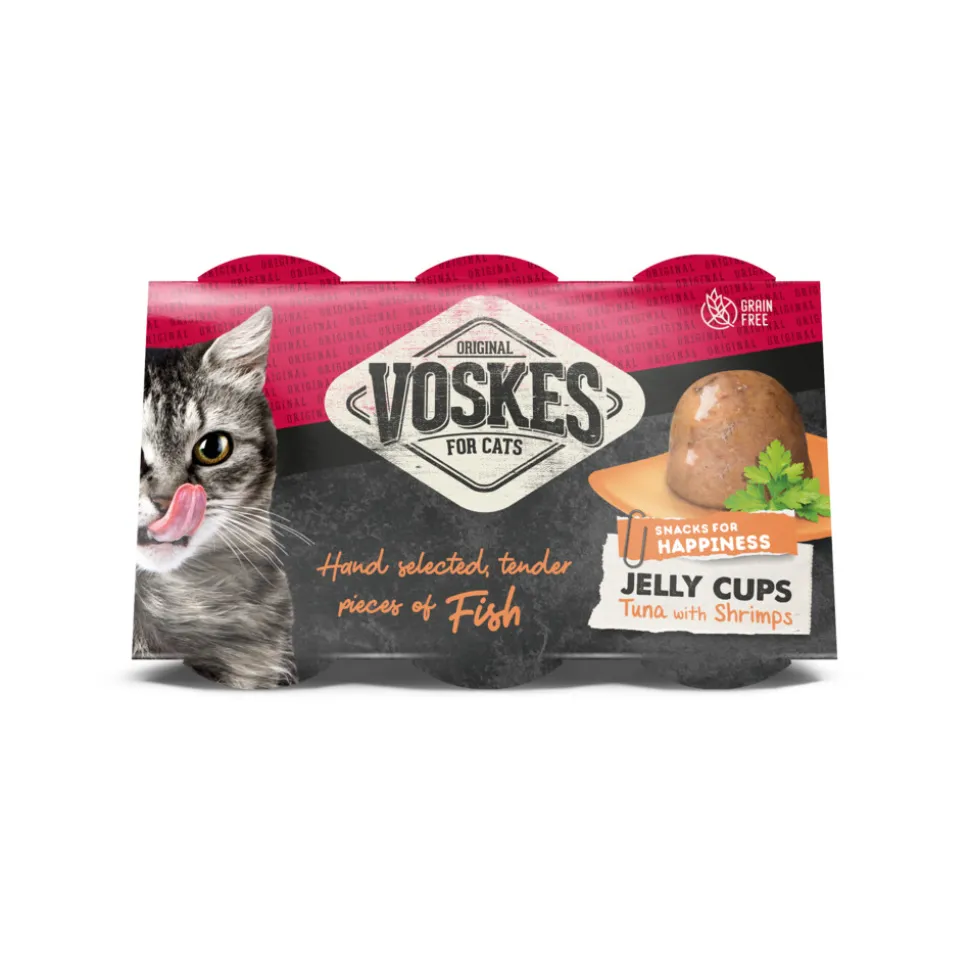 12x Voskes Tender Pieces Tonijn - Garnalen 6 x 25 gr
