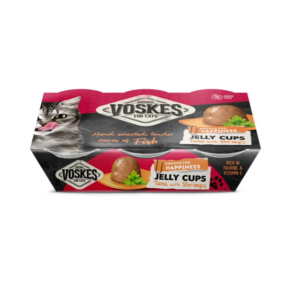 12x Voskes Tender Pieces Tonijn - Garnalen 6 x 25 gr