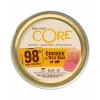 12x Wellness Core Kattenvoer 98% Recipe Kip - Zwijn 85 gr