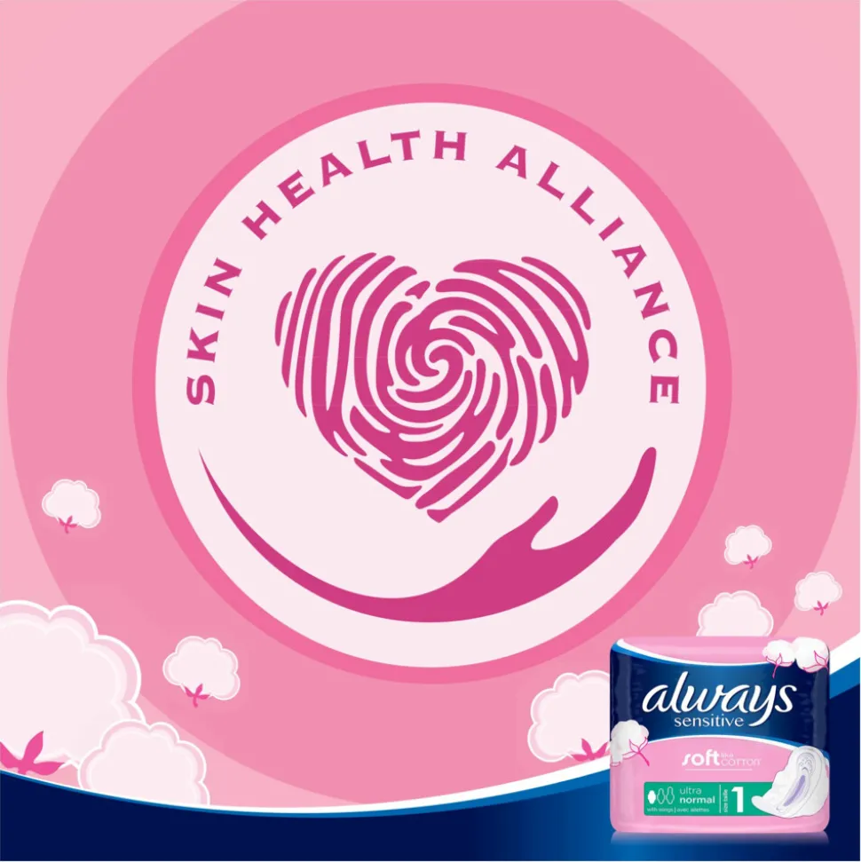 10x Always Maandverband Normal 24 stuks