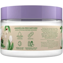 6x Andrélon Haarmasker Shea Strong Repair 300 ml