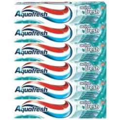 6x Aquafresh Tandpasta Active Fresh 100 ml