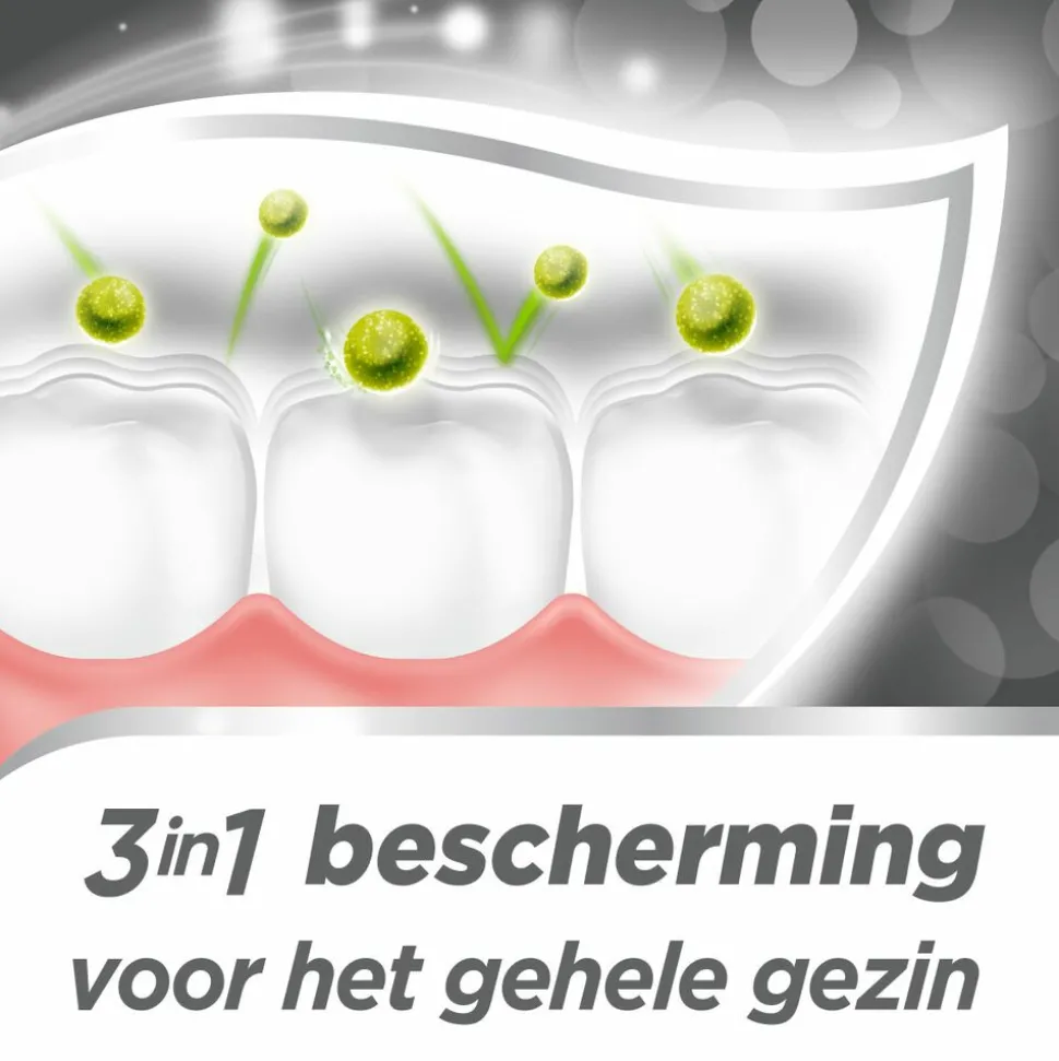 12x Aquafresh Tandpasta Tandsteen Controle Frisse Adem 75 ml
