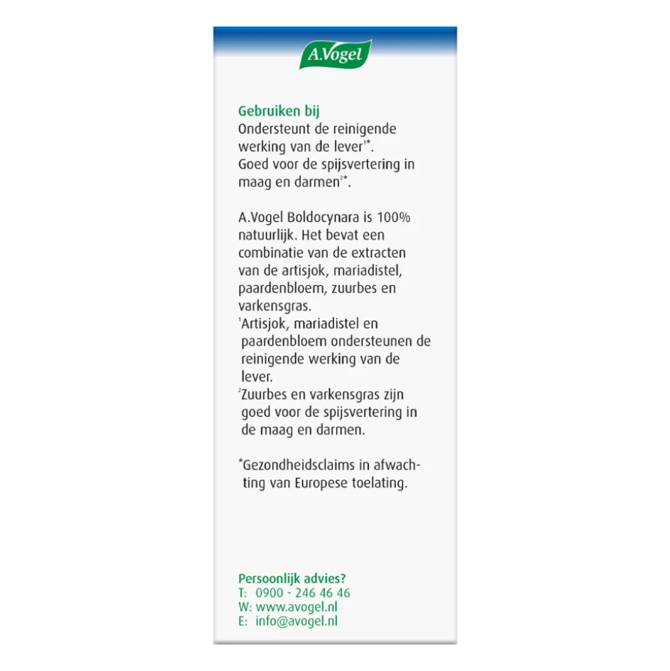 2x A.Vogel Boldocynara Druppels 50 ml
