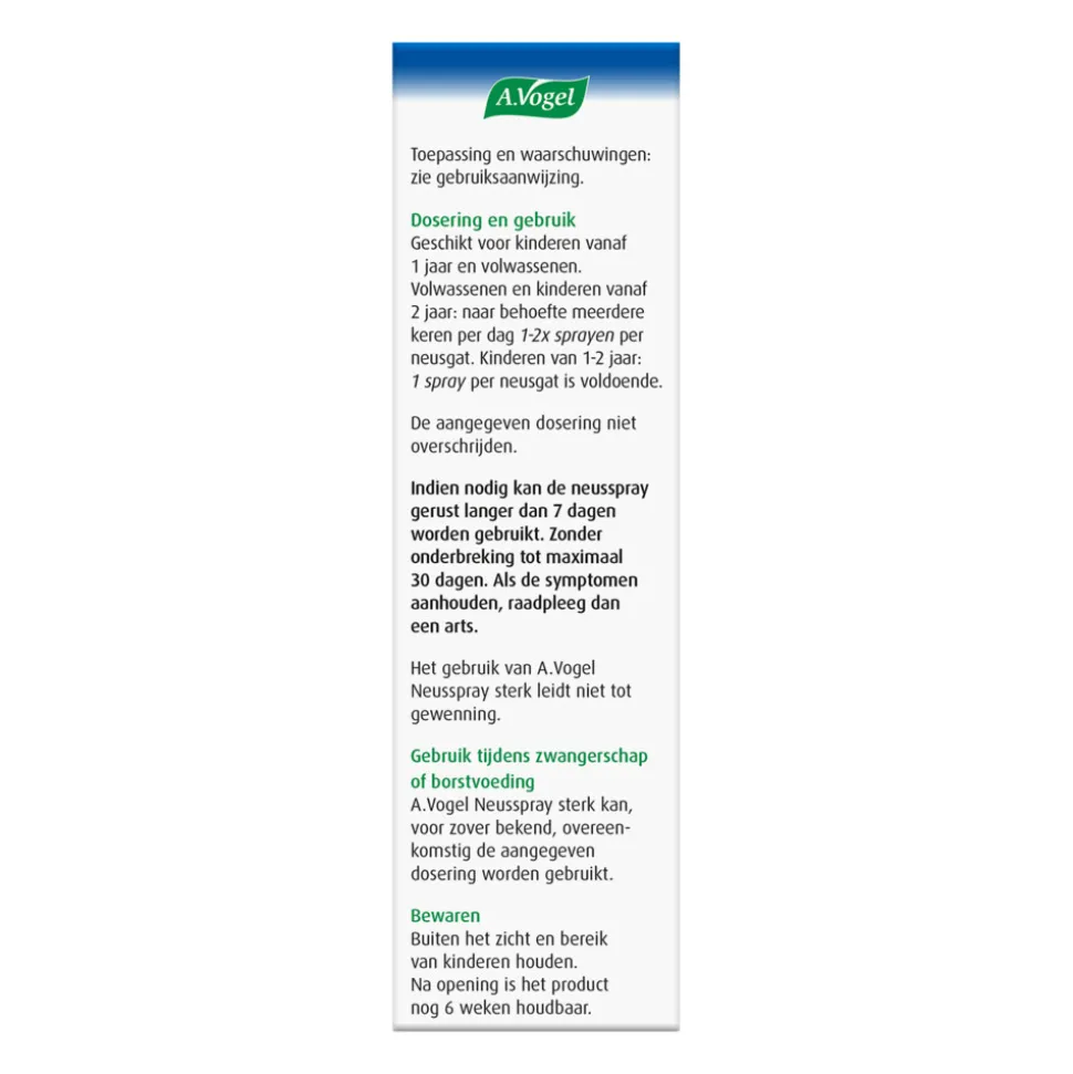 2x A.Vogel Cinuforce Neusspray Sterk 20 ml