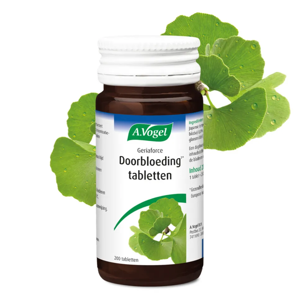 2x A.Vogel Geriaforce Doorbloeding 200 tabletten
