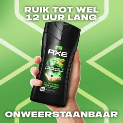 6x Axe 3-in-1 Douchegel Green Mojito & Cedarwood 250 ml