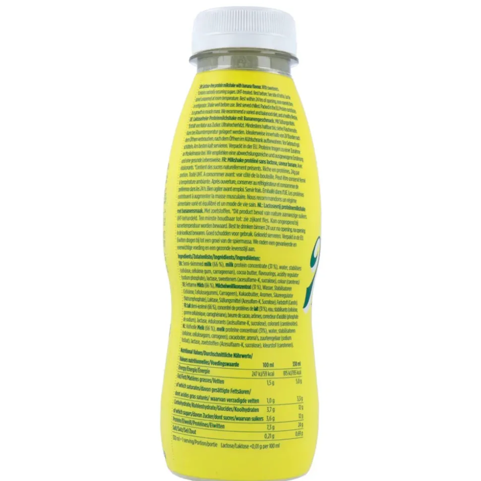 8x Barebells Milkshake Banana 330 ml