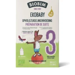 3x Biobim Zuigelingenvoeding 10+ mnd Ekobaby 3 600 gr