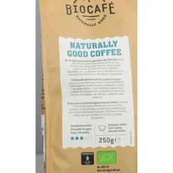 3x Biocafe Filterkoffie Cafeïnevrij Biologisch 250 gr