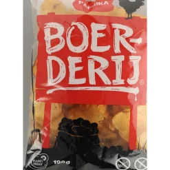 3x Boerderij Chips Paprika 190 gr