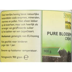 3x Boerjan Honing Bergbloesem Creme 900 gr