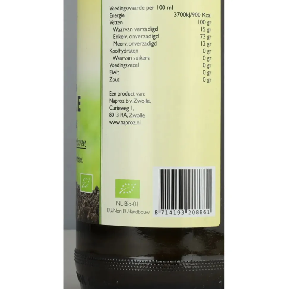 3x Boerjan Olijfolie Extra Virgin Bio 1 liter