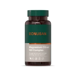 2x Bonusan Magnesiumcitraat 150mg 60 tabletten