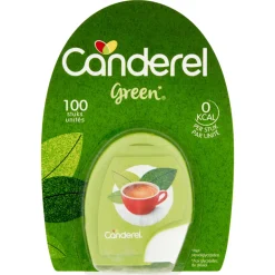9x Canderel Green Stevia Zoetjes 100 stuks
