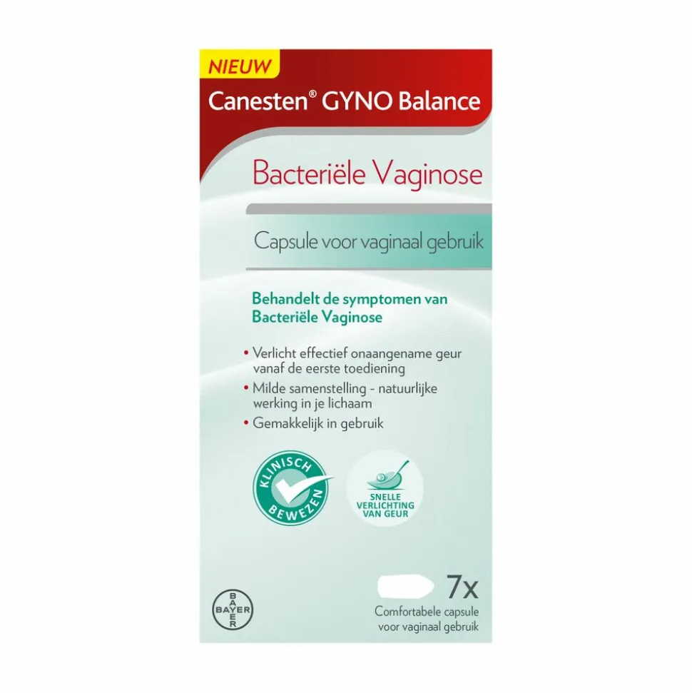 2x Canesten Gyno Balance Capsules 7 capsules