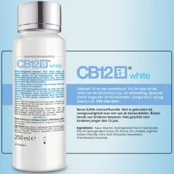 2x CB12 Mondwater White 250 ml