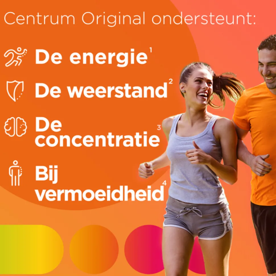 2x Centrum Energy Multivitaminen 90 tabletten
