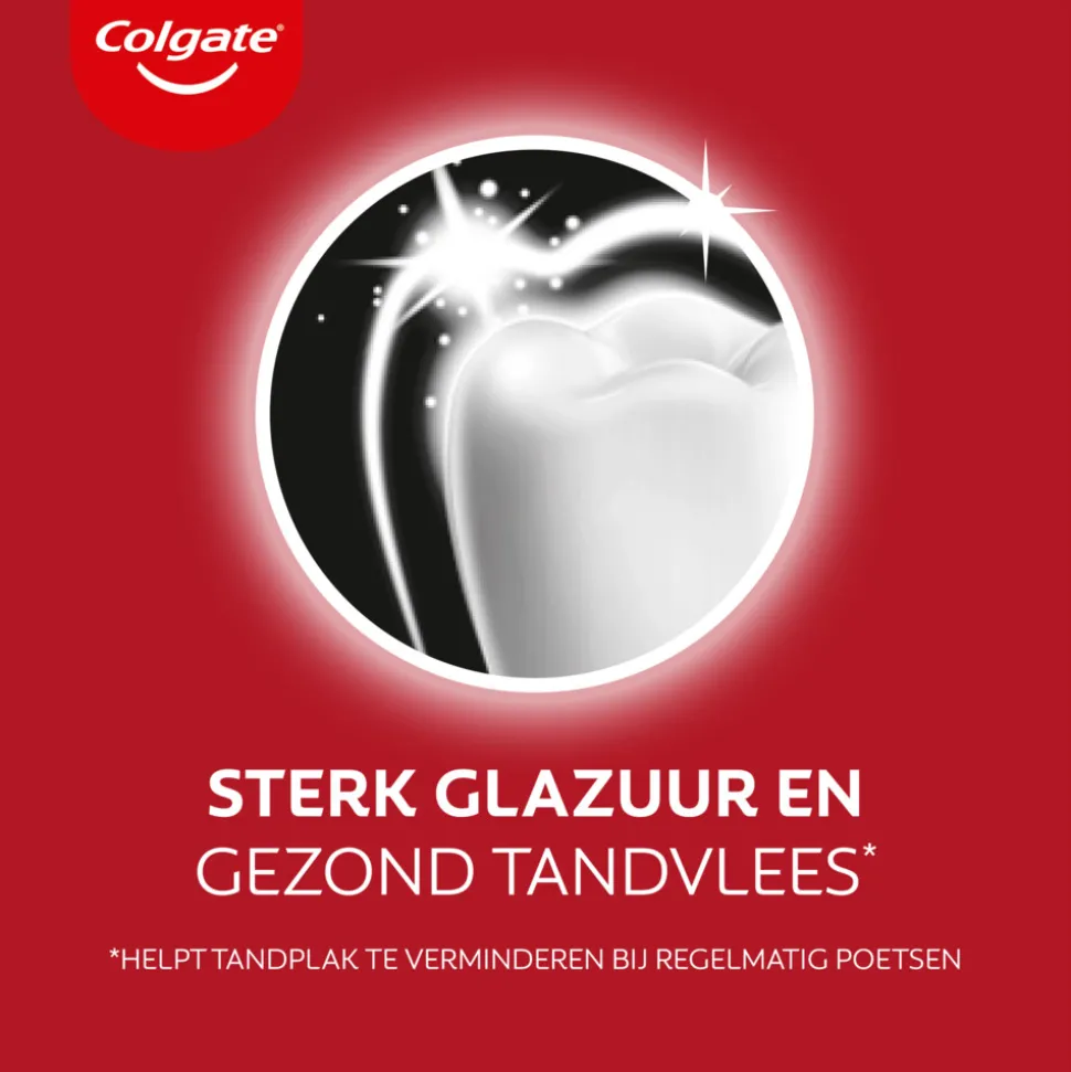 12x Colgate Tandpasta Max White Active Charcoal 75 ml