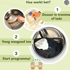 3x Cosmeau Wasstrips Lentefris 120 wasbeurten