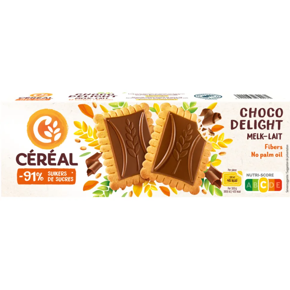 12x Céréal Chocokoek Delight Melk 126 gr