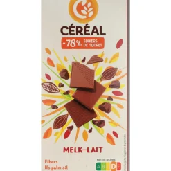 3x Céréal Chocoladetablet Melk 80 gr
