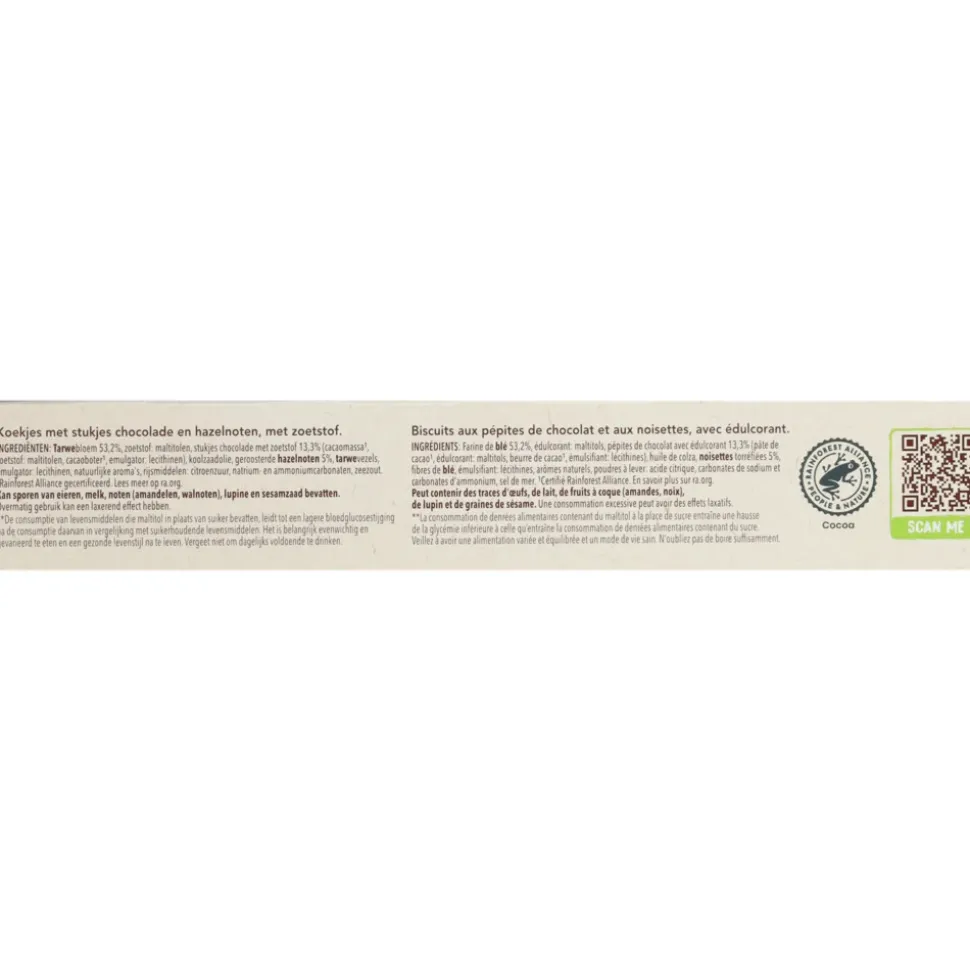 12x Céréal Chocolate Chip Cookie Hazelnoot 130 gr