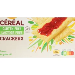 4x Céréal Crackers Glutenvrij En Lactosevrij 250 gr
