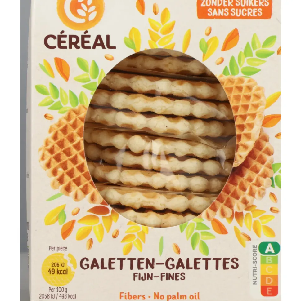 6x Céréal Galetten Fijn Suikervrij 150 gr