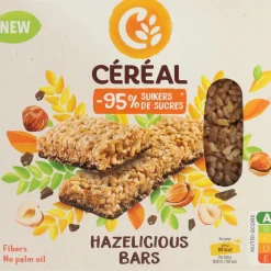 5x Céréal Hazelicious Bars 3 x 23 gr